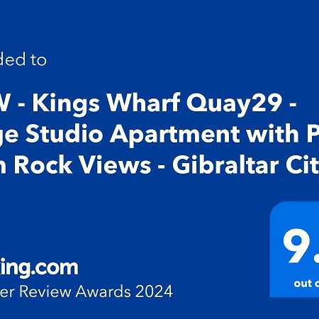 Kings Wharf Quay29 - Large Studio Apartment With 3 Pools - Gym - Rock Views - Holiday And Short Let Apartments In ยิบรอลตาร์ ภายนอก รูปภาพ